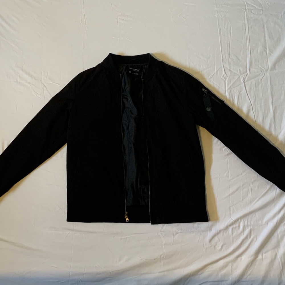 Ninth Hall M Black Bomber Jacket